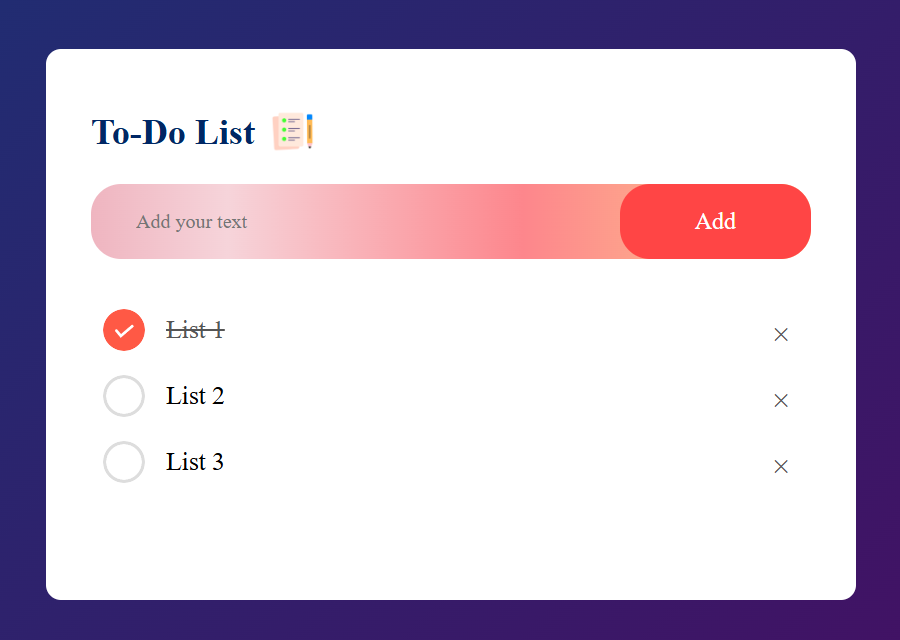 To-Do-List APP preview